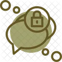 Message Encryption Communication Security Text Encryption Icon