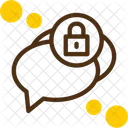 Message Encryption Communication Security Text Encryption Icon
