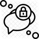 Message Encryption Communication Security Text Encryption Icon