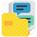 Message Folder Message File Message Icon