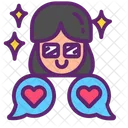 Message Heart  Icon