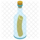 Message In Bottle Communication Email Icon