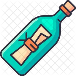 Message in bottle  Icon
