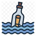 Message In Bottle  Icon