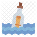 Message In Bottle  Icon