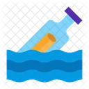 Message In Bottle Bottle Scroll Message Icon