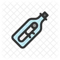 Message in the bottle  Icon