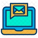 Laptop Message Mail Icon