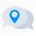 Message Location Message Address Chat Location Icon