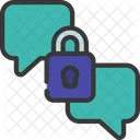 Message Lock Secure Messages Icon