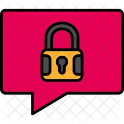 Message lock  Icon