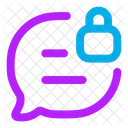 Message Lock Icon