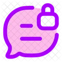 Message Lock Icon