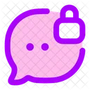 Message Lock Icon