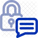 Message Lock Secure Privacy Icon