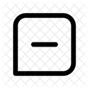 Message Minus Icon