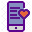 Message Mobile Love Message Love Chat Icon