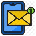 Message Notification Smartphone Mobilephone Icon