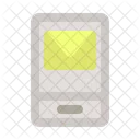 Message On Phone Message Communication Icon