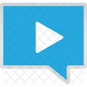 Message Play  Icon