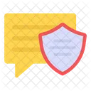 Message Security Message Protection Encrypted Message Icon