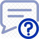 Message Query Support Chat Icon