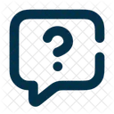 Message Question Square Communication Email Icon Icon