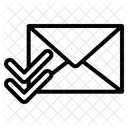 Message Read Message Approved Icon