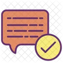 Message Readm Message Read Approved Message Icon