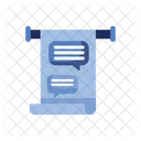 Message Scroller  Icon