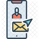 Message Send  Icon