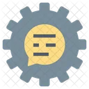 Message Setting  Icon