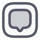 Message square  Icon