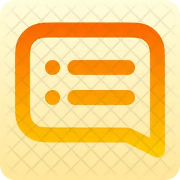 Message-square-list  Icon