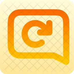 Message-square-refresh  Icon
