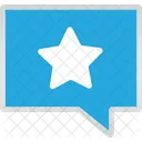 Message Star Message Communication Icon