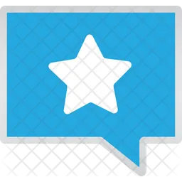 Message Star  Icon