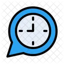 Message Time Notification Icon
