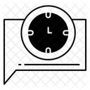 Message Time Time Chat Time Icon