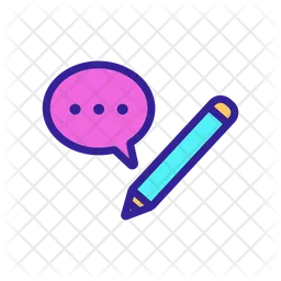 Message Writing  Icon