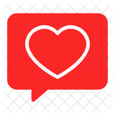 Messages Chat Valentines Icon