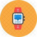 Chat Device Hand Watch Icon