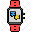 Smartwatch Message Smartwatch Chat Message 아이콘