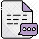 Messages Document File Icon