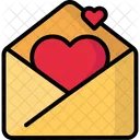 Messaggio San Valentino Posta Icon