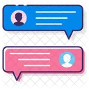 Mmessaging Messaging Chatting Icon
