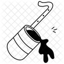 Messung Topf Flussigkeit Symbol