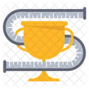 Messen Messen Geschaft Symbol