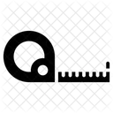 Tischler Werkzeug Massband Symbol