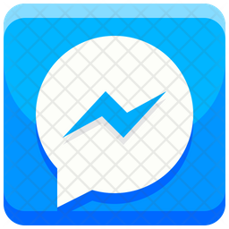 Messenger Logo Icon Download In Flat Style